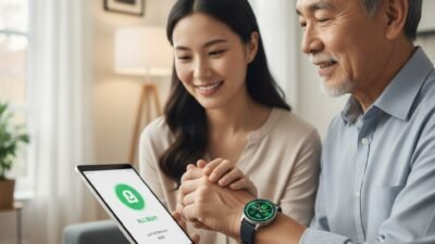 Inovasi Smart Wearable untuk Lansia yang Dilengkapi Fitur Deteksi Jatuh dan Pemantauan Kondisi Kesehatan secara Real-Time