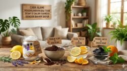 Cara Alami Menghilangkan Bau Tidak Sedap Di Dalam Ruangan Dengan Bahan Dapur