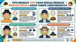 Tips Memilih Topi Yang Sesuai Dengan Bentuk Kepala Agar Tampil Lebih Bergaya